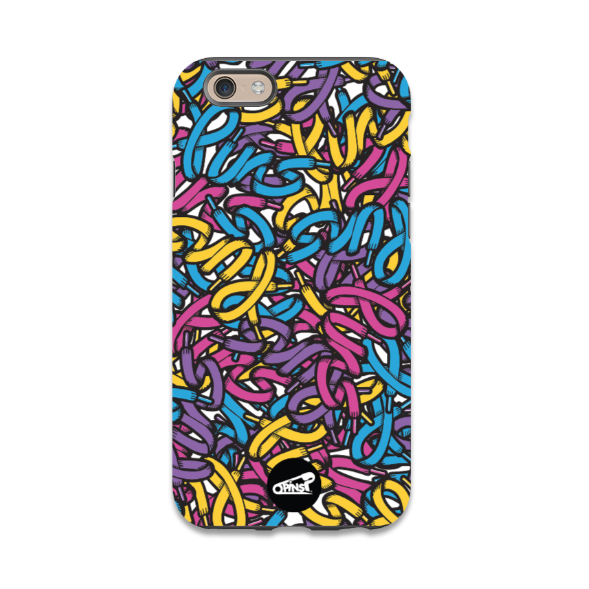 Laccy laces pins colours phone case