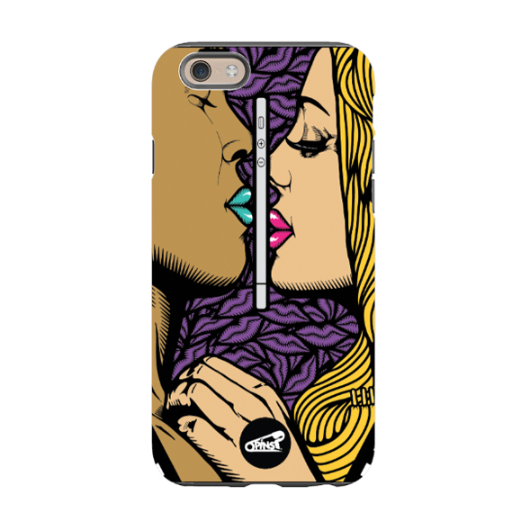 nofacelikephone kissing phone case lips pins