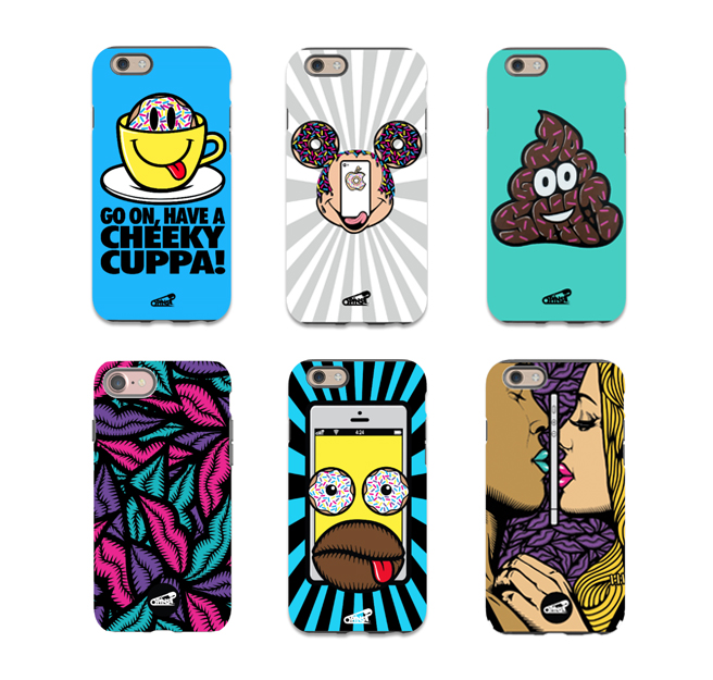 nofacelikephone pins artist phone case range