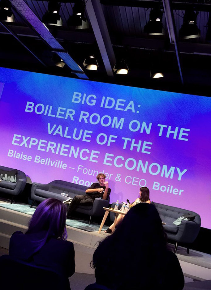 Blaise Bellville Boiler Room Talk Unbound Tech Festival