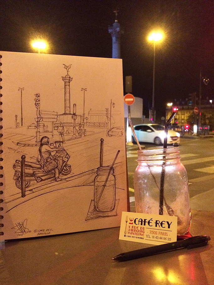 CAFE REY BASTILLE PIC