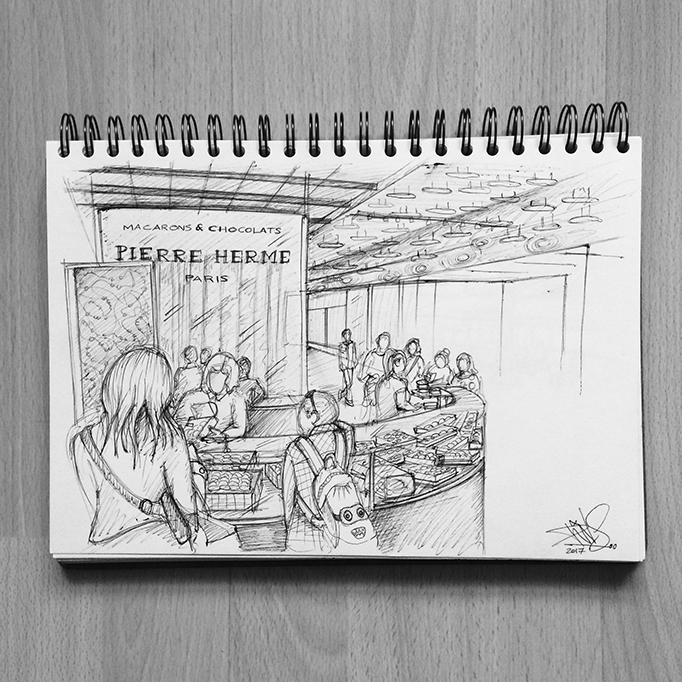 PIERRE HERME GALERIES LAFAYETTE