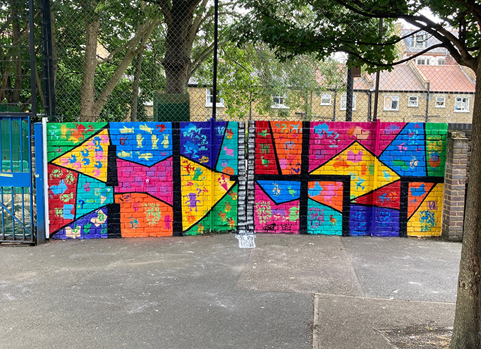 ‘ACT NOW’ MURAL – KING SOLOMON ACADEMY